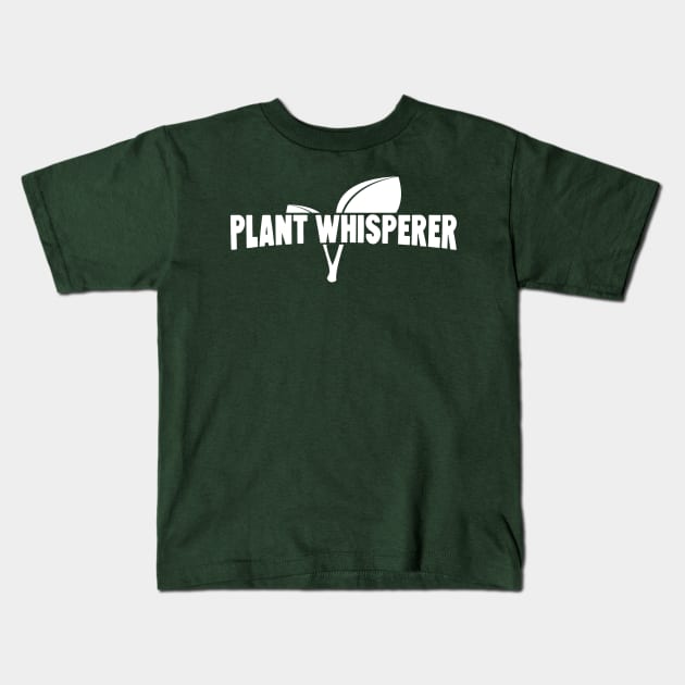 Plant Whisperer Kids T-Shirt by Horisondesignz